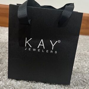 Kay Jewelers Classic Black Bag